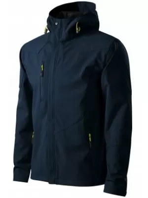 Férfi softshell kabát MALFINI NANO 531 SÖTÉTKÉK