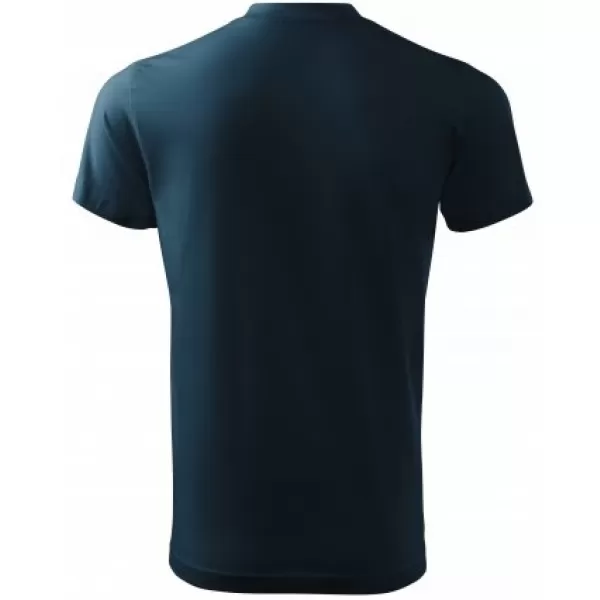  Férfi póló MALFINI HEAVY V-NECK 111 SÖTÉTKÉK 