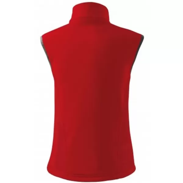  Női softshell mellény MALFINI VISION 516 PIROS 