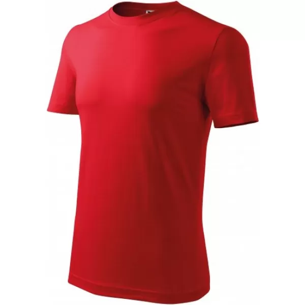  Férfi póló MALFINI CLASSIC NEW 132 PIROS 