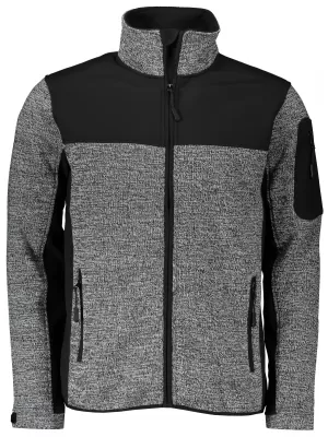 Férfi softshell kabát/pulóver MALFINI CASUAL 550 KNIT GREY MALFINI PREMIUM