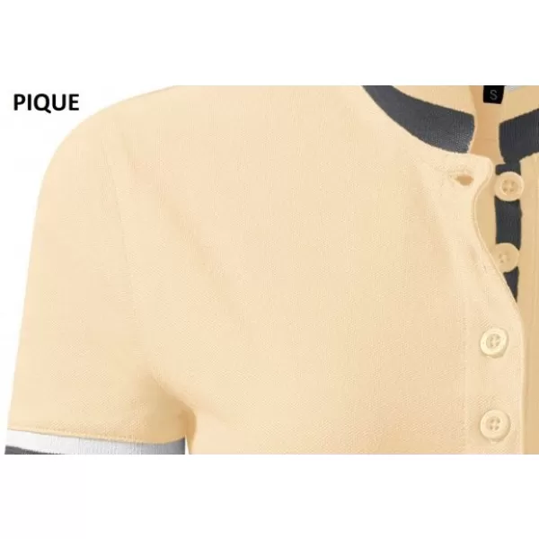  Női póló gallérral MALFINI PREMIUM COLLAR UP 257 BOURBON VANÍLIA 