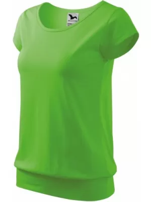 Női póló MALFINI CITY 120 ALMA ZÖLD