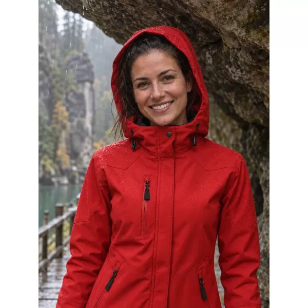  Női softshell kabát MALFINI NANO 532 PIROS 