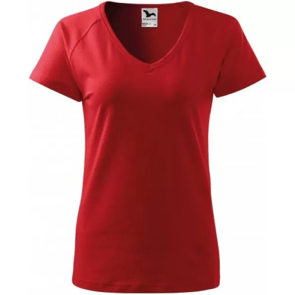  Női póló MALFINI DREAM 128 PIROS 
