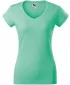 Női póló MALFINI FIT V-NECK 162 MENTA