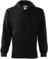 Férfi pulóver MALFINI TRENDY ZIPPER 410 FEKETE