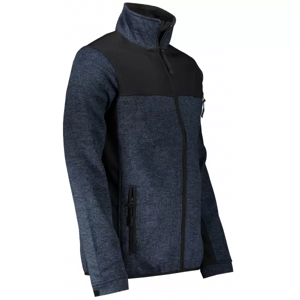  Férfi softshell kabát/pulóver MALFINI CASUAL 550 KNIT BLUE MALFINI PREMIUM 
