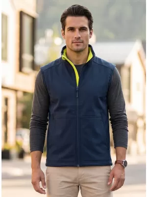 Férfi softshell mellény MALFINI VISION 517 SÖTÉTKÉK