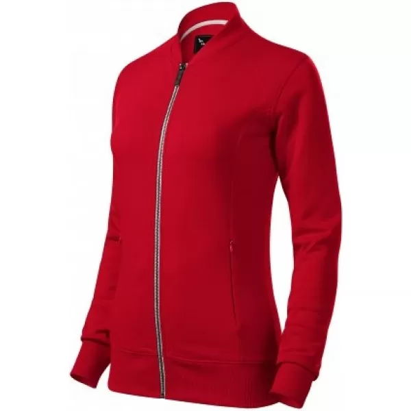  Női pulóver MALFINI PREMIUM BOMBER 454 PIROS KÉPLET 