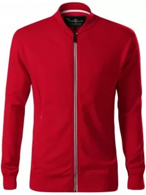 Férfi pulóver MALFINI PREMIUM BOMBER 453 PIROS KÉPLET