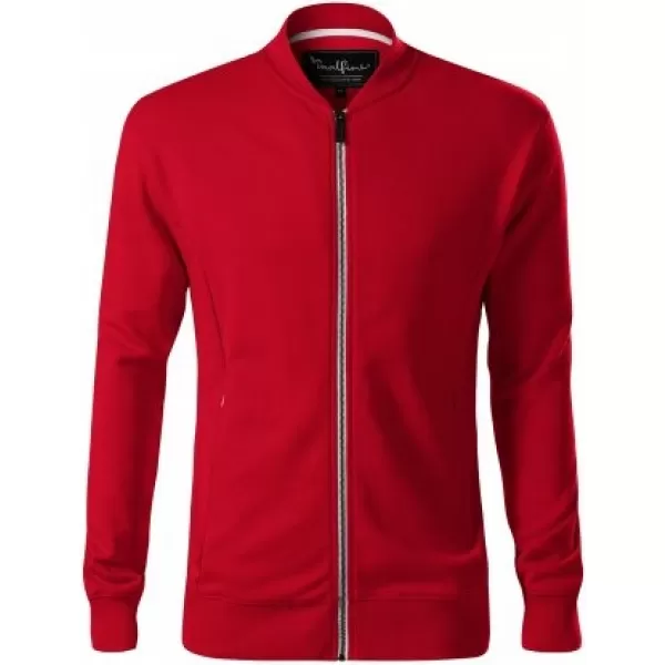  Férfi pulóver MALFINI PREMIUM BOMBER 453 PIROS KÉPLET 