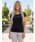 Dámské triko ALTISPORT CARRYOVER ALW001120 ČERNÁ