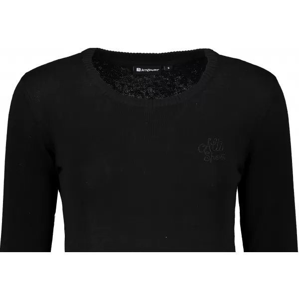  Női pulóver ALTISPORT TAMIRA LPLS092 FEKETE 