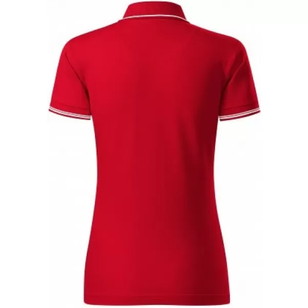  Női póló gallérral MALFINI PREMIUM PERFECTION PLAIN 253 PIROS KÉPLET 