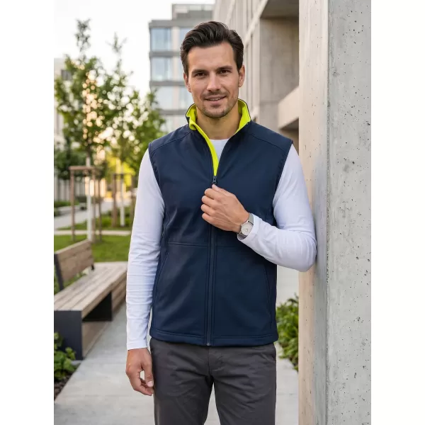  Férfi softshell mellény MALFINI VISION 517 SÖTÉTKÉK 