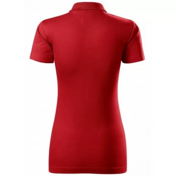  Női póló gallérral MALFINI SINGLE J. 223 PIROS 