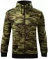 Férfi pulóver MALFINI CAMO ZIPPER C19 TEREPSZÍNŰ ZÖLD