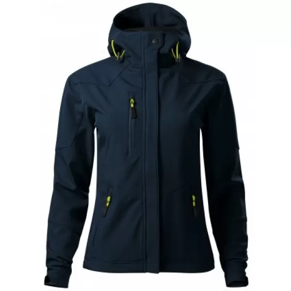  Női softshell kabát MALFINI NANO 532 SÖTÉTKÉK 