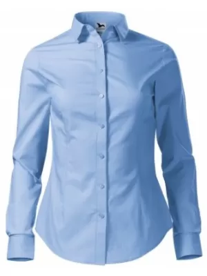 Hosszú ujjú női ing MALFINI STYLE LS 229 ÉG KÉK
