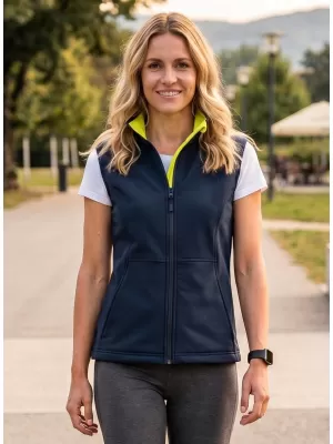 Női softshell mellény MALFINI 516 VISION SÖTÉTKÉK