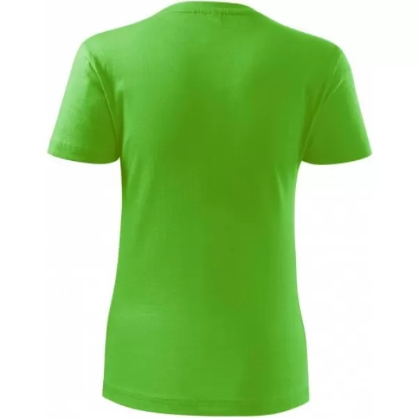  Női póló MALFINI CLASSIC NEW 133 ALMA ZÖLD 