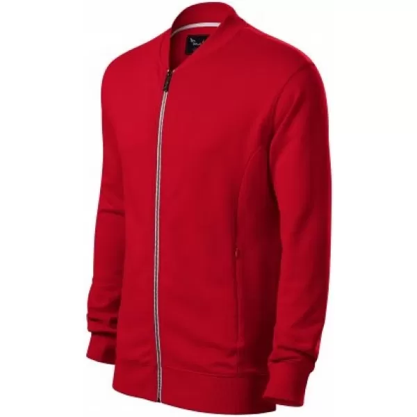  Férfi pulóver MALFINI PREMIUM BOMBER 453 PIROS KÉPLET 