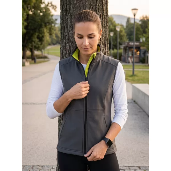  Női softshell mellény MALFINI VISION 516 ACÉLSZÜRKE 