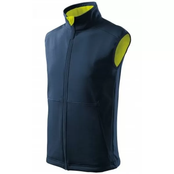  Férfi softshell mellény MALFINI VISION 517 SÖTÉTKÉK 