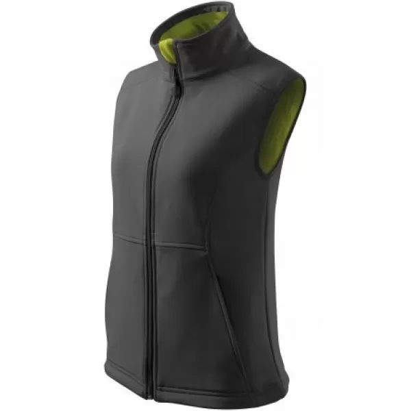  Női softshell mellény MALFINI VISION 516 ACÉLSZÜRKE 
