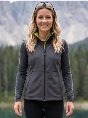 Női softshell mellény MALFINI VISION 516 ACÉLSZÜRKE