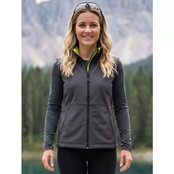  Női softshell mellény MALFINI VISION 516 ACÉLSZÜRKE 