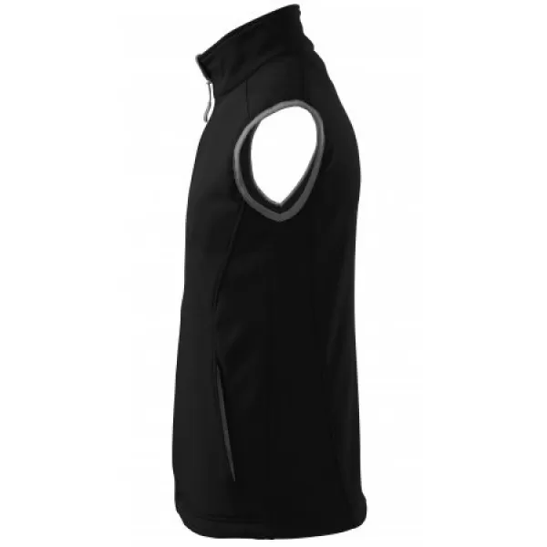  Férfi softshell mellény MALFINI VISION 517 FEKETE 