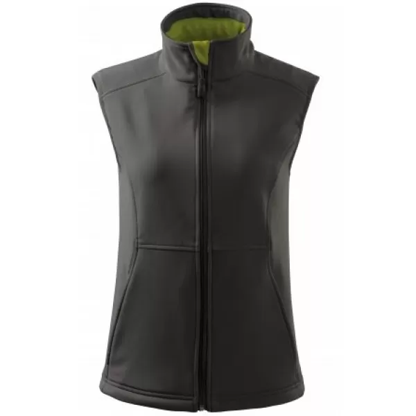  Női softshell mellény MALFINI VISION 516 ACÉLSZÜRKE 