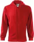 Férfi pulóver MALFINI TRENDY ZIPPER 410 PIROS
