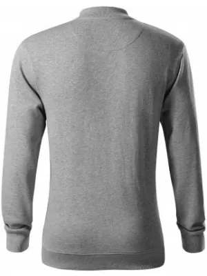Férfi pulóver MALFINI PREMIUM BOMBER 453 SÖTÉTSZÜRKE KIEMELÉSEK
