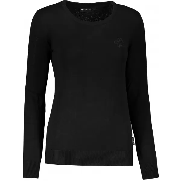  Női pulóver ALTISPORT TAMIRA LPLS092 FEKETE 