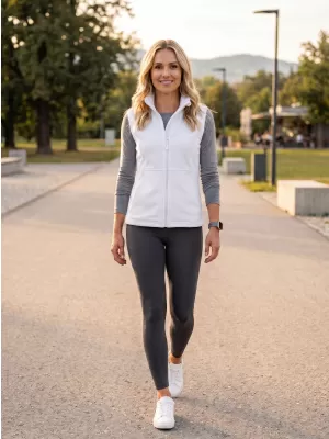 Női softshell mellény MALFINI VISION 516 FEHÉR