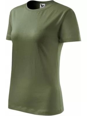 Női póló MALFINI BASIC 134 KHAKI