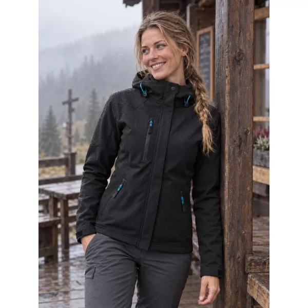  Női softshell kabát MALFINI NANO 532 FEKETE 