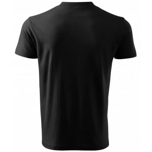  Férfi póló MALFINI V-NECK 102 FEKETE 