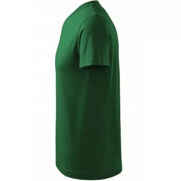  Férfi póló MALFINI V-NECK 102 ÜVEG ZÖLD 