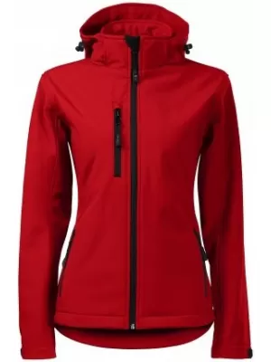 Női softshell kabát MALFINI PERFORMANCE 521 PIROS