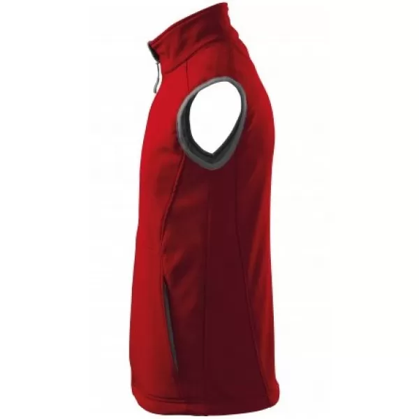  Férfi softshell mellény MALFINI VISION 517 PIROS 