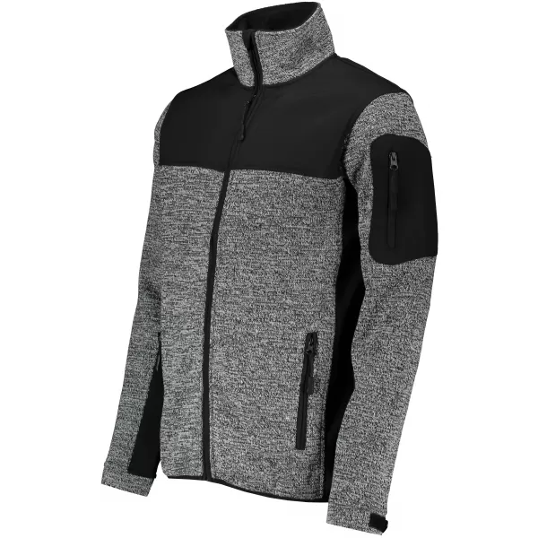  Férfi softshell kabát/pulóver MALFINI CASUAL 550 KNIT GREY MALFINI PREMIUM 