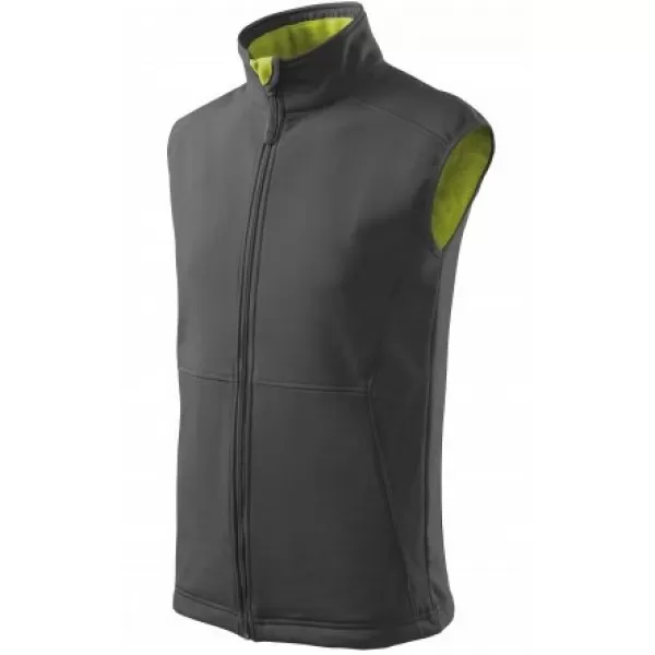  Férfi softshell mellény MALFINI VISION 517 ACÉLSZÜRKE 