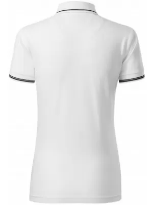 Női póló gallérral MALFINI PREMIUM PERFECTION PLAIN 253 FEHÉR