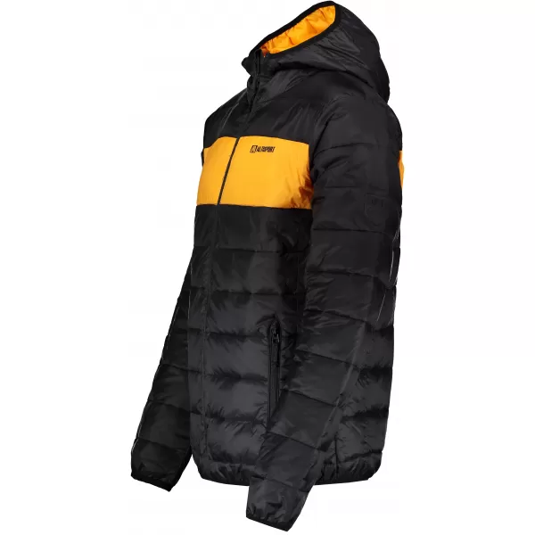  Férfi dzseki ALTISPORT GEDON MJCS468 FEKETE ÉS SÁRGA 