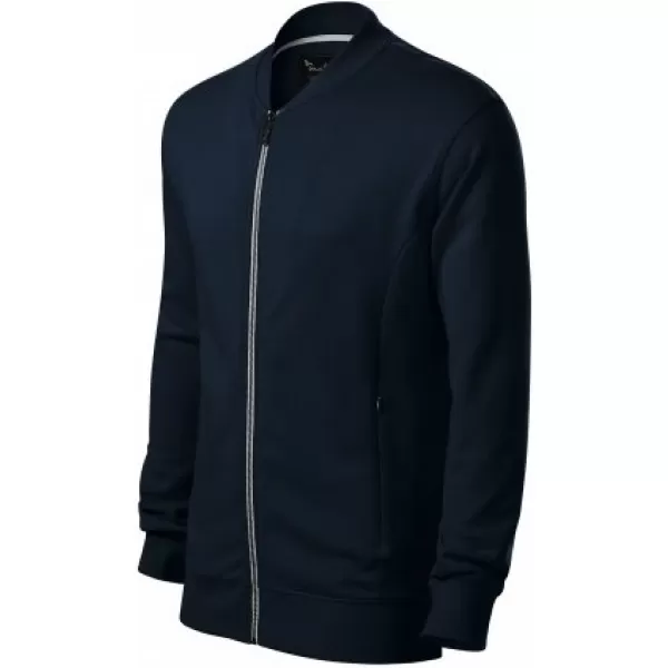  Férfi pulóver MALFINI PREMIUM BOMBER 453 SÖTÉTKÉK 