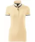 Női póló gallérral MALFINI PREMIUM COLLAR UP 257 BOURBON VANÍLIA